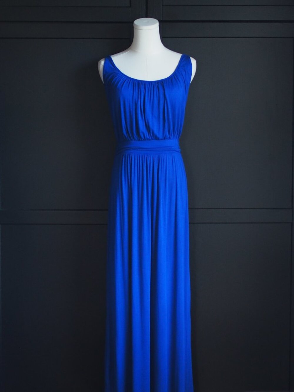 Ginger G | Royal Blue Sleeveless Maxi Dress
